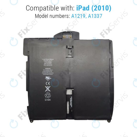 Batéria pre iPad, 5400mAh