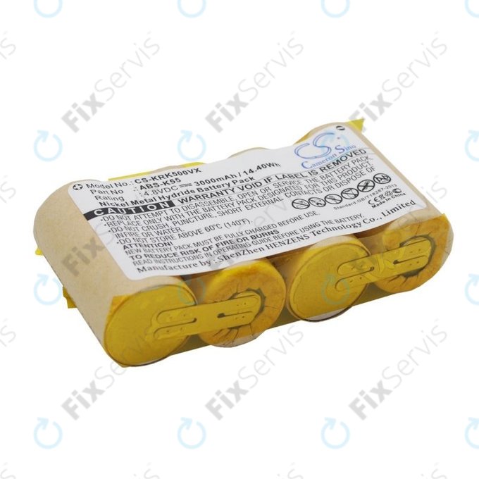 Kärcher K50, K85 - Batéria ABS-K55 Ni-MH 4.8V 3000mAh HQ