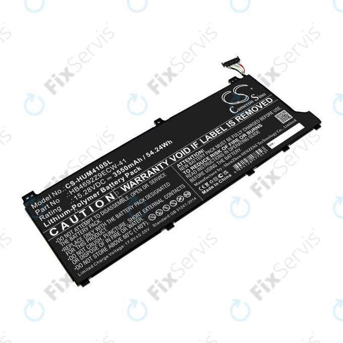 Batéria pre Honor MagicBook 14, Huawei MateBook D14, MediaPad D14, MagicBook 14, 3550mAh, Li-Pol, 15.28V, HB4692Z9ECW-41, HQ
