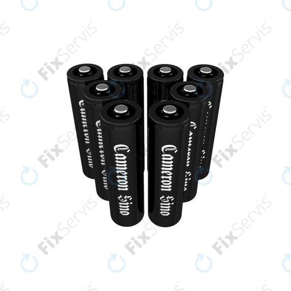 Nabíjateľná batéria, CameronSino AA, 8ks, 2200mAh, Ni-MH, 1.2V, –, HQ