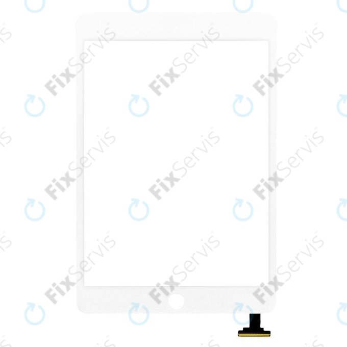 Apple iPad Mini 3 - Dotykové Sklo (White)