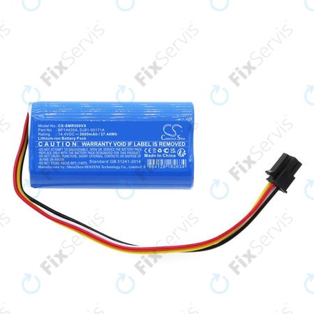 Batéria pre Samsung PowerBot VR05R5050WK, Midea i5, i9 EYE, 2600mAh, Li-Ion, 14.4V, BP14435A, HQ