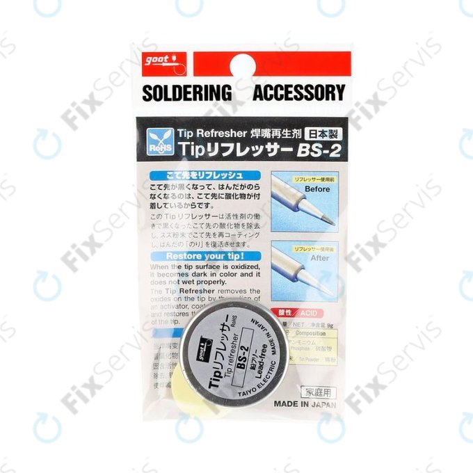 Goot BS-2 - Aktivátor pre Spájkovacie Hroty