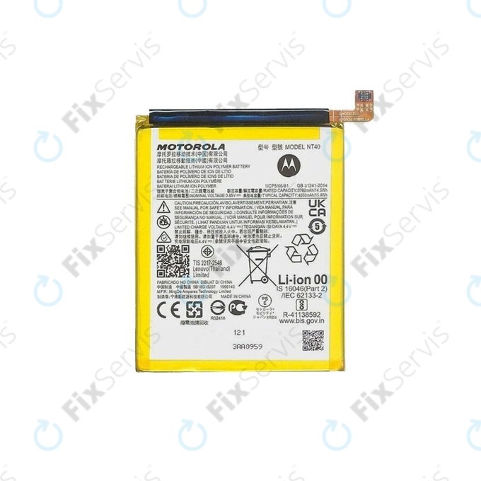 Motorola Moto E20 XT2155-3 - Batéria NT40 4000mAh - SB18D15207 Genuine Service Pack