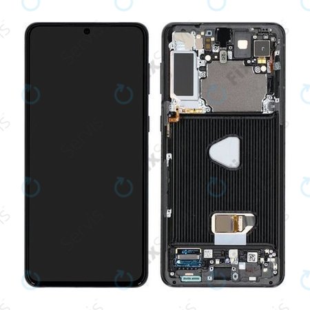 Samsung Galaxy S21 Plus G996B- LCD Displej + Dotykové Sklo + Rám - GH82-24553A Genuine Service Pack