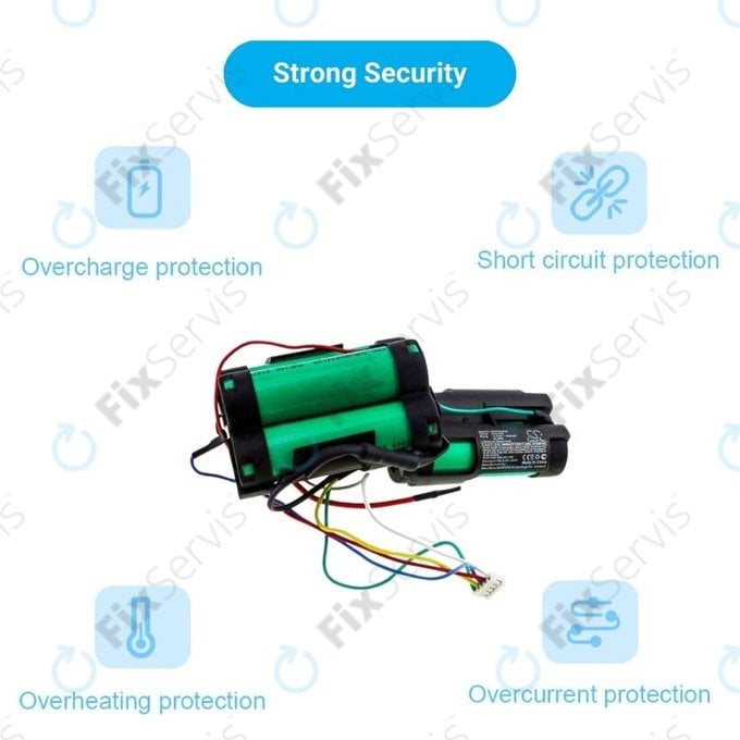 Philips PowerPro Duo, PowerPro Aqua - Batéria 5ICR19/65 Li-Ion 18.5V 2500mAh HQ