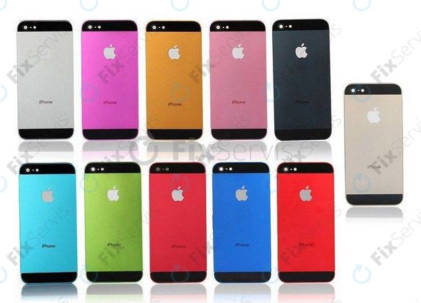 Apple iPhone 5 - Zadný Housing (Rose Gold)