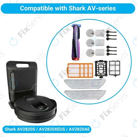 Shark AV2820S, AV2820XEUS, AV2820AE - Kompletný set