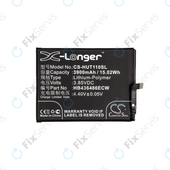 Huawei Mate 10 Lite, Mate 10 Pro, Mate 20, Nova 2i, P20 Pro, Honor View 20 - Batéria HB436486ECW 3900mAh HQ
