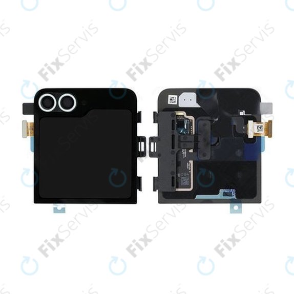 Samsung Galaxy Z Flip 6 F741B - LCD Displej + Dotykové Sklo + Rám (Vonkajší) (Mint) - GH97-30012D Genuine Service Pack