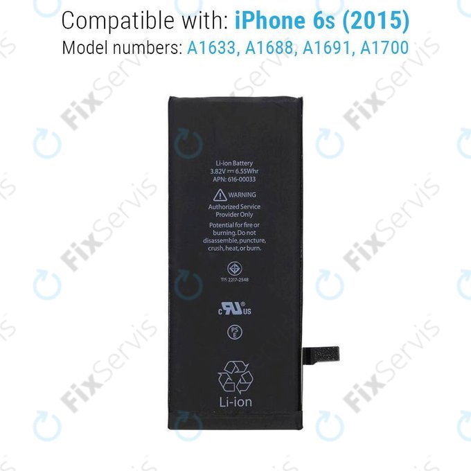 Apple iPhone 6S - Batéria 1715mAh FixPremium