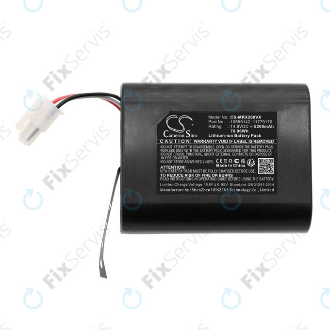 Batéria pre Miele Scout RX2, RX3, 5200mAh, Li-Ion, 14.8V, 10559142, HQ