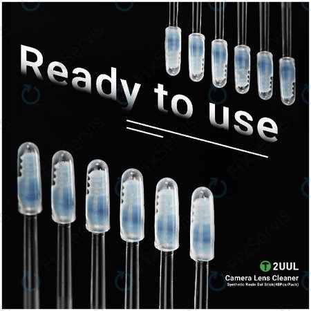 Čistiace gélové tyčinky na šošovky kamier, 2UUL CL21, 48ks/balenie