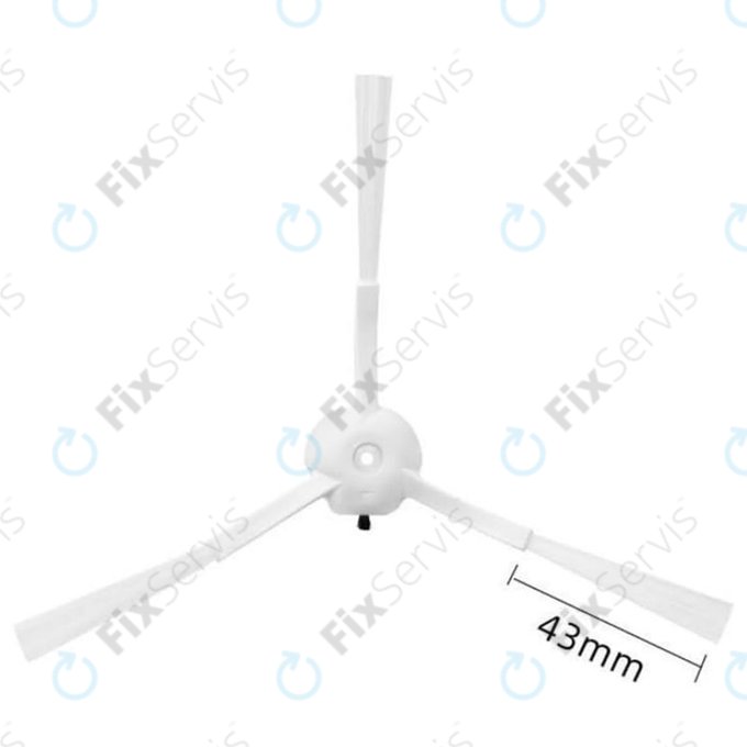 Xiaomi Lydsto W2 - Bočná Kefa (Biela) - 2ks