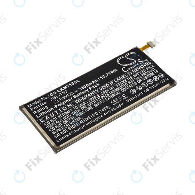 Batéria pre LG L713dl, LG LG-Q710al, LG Lm-L713dl, 3300mAh, Li-Pol, 3.85V, BL-T37, HQ