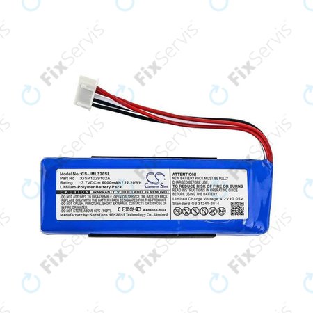 JBL Charge 3 (2016) - Batéria Li-Pol 6000mAh HQ