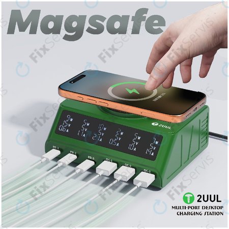 Stolová viacportová nabíjačka, 2UUL PC11