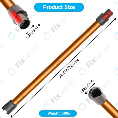 Dyson V-series, Outsize - Sacia Tyč (Oranžová)