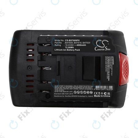 Batéria pre Bosch 17618, Gsb 18, 4000mAh, Li-Ion, 18V, BAT620, HQ