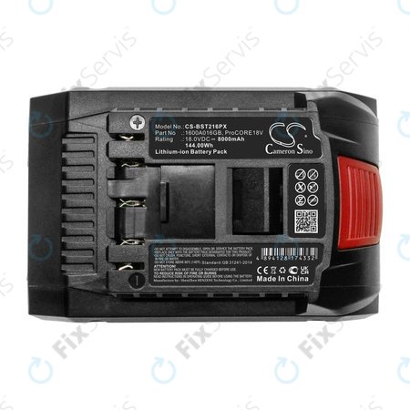 Batéria pre Bosch Gbh, Gcv, Gks, Gts 18V, 8000mAh, Li-Ion, 18V, ProCORE18V, HQ