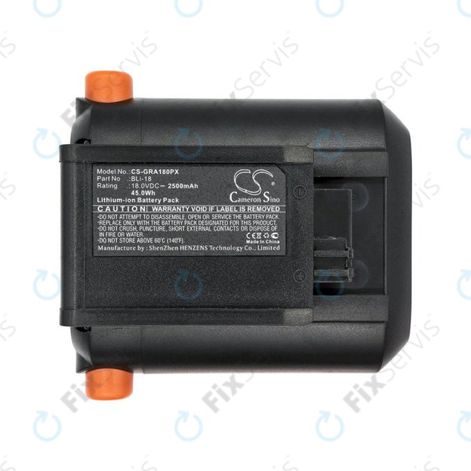 Batéria pre Gardena Accu Hedge, Accujet, Comfortcut Li-18, Easycut, Trimmer Easycut Li-18, 2500mAh, Li-Ion, 18V, BLi-18, HQ