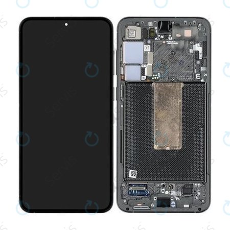 Samsung Galaxy S23 Plus S916B - LCD Displej + Dotykové Sklo + Rám (Green) - GH82-30478C, GH82-30476C, GH82-30477C Genuine Service Pack