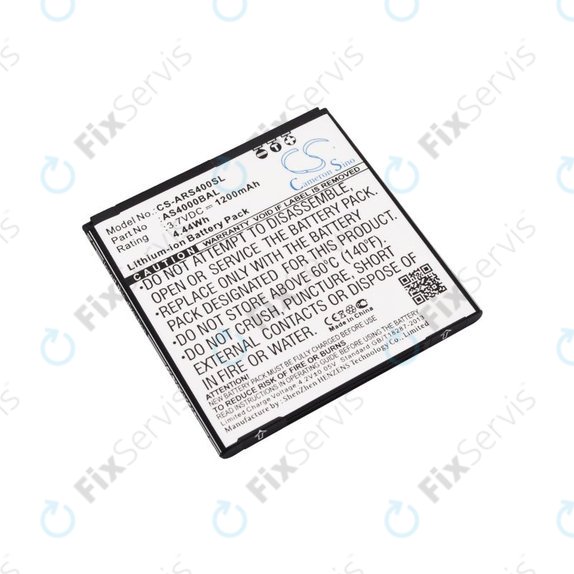 Batéria pre Aligator S4000 Duo, 1200mAh, Li-Ion, 3.7V, AS4000BAL, HQ