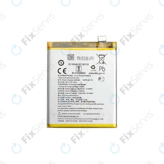 OnePlus 6T, OnePlus 7 - Batéria BLP685 3700mAh