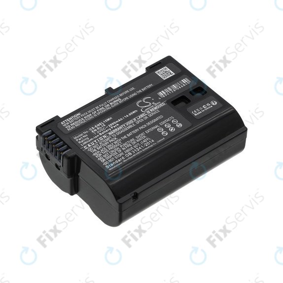 Batéria pre Nikon D7000, D500, D600, D7200, D7500, Z5, Z6, EN-EL15, Li-ion, 7V, 2000mAh, HQ