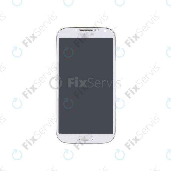 Samsung Galaxy S4 i9505 - LCD Displej + Dotykové Sklo + Rám (White Frost) OLED