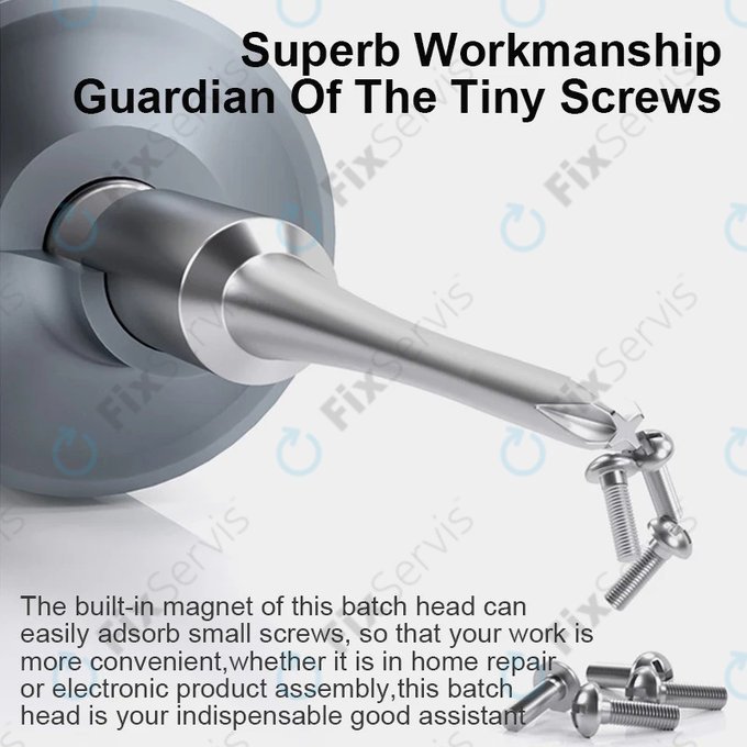 Mechanic KING KONG+ - Set skrutkovačov Torx, Tri-point, Cross - 6ks