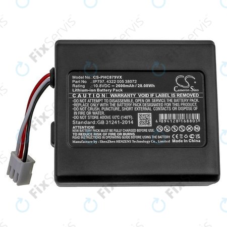 Philips SmartPro Easy - Batéria IP797, 4322 005 38072 Li-Ion 10.8V 2600mAh HQ