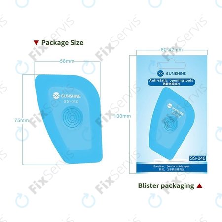 Sunshine SS-040 - ESD Antistatický Otvárací Tool
