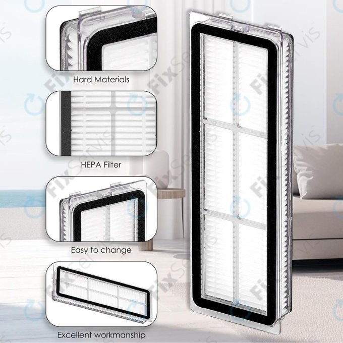 HEPA filter, 2 ks pre Xiaomi Dreame L10s Pro Gen2, D10s Plus Gen2, L10s Ultra