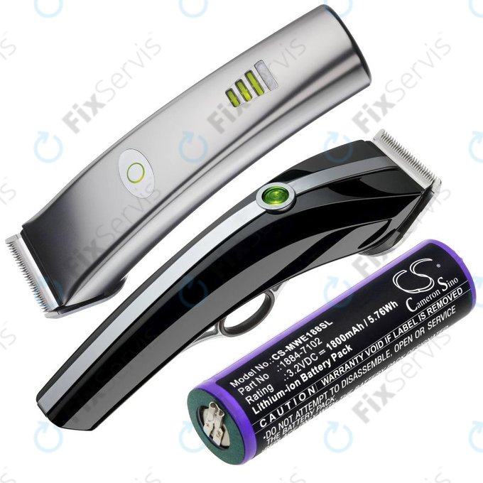 Batéria pre Moser Ermila 1884, 1885, Wahl 1884 LI+PRO, Wahl Ermila 1884, 1885, 1800mAh, LiFePO4, 3.2V, -, HQ