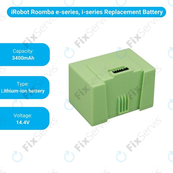 iRobot Roomba e-series, i-series - Batéria ABL-D1, 4624864, ABL-D2 Li-Ion 14.4V 3400mAh