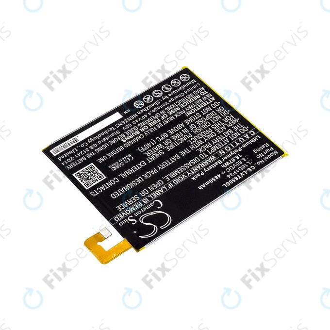 Batéria pre Lenovo Tab 4, Lenovo TB850, 4850mAh, Li-Pol, 3.85V, L16D1P34, HQ