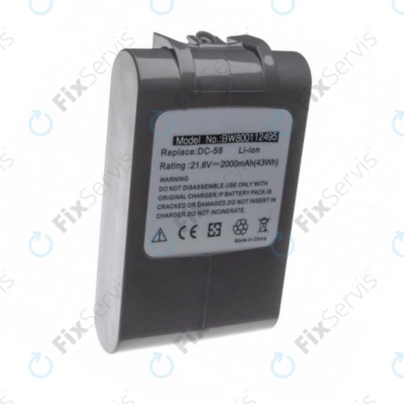 Dyson DC-series, V6 - Batéria 965874-02 Li-Ion 21.6V 2000mAh