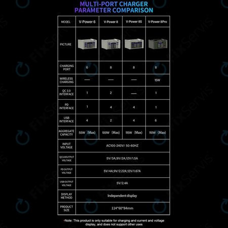 Mechanic V-Power 8S - Servisná Nabíjacia Stanica