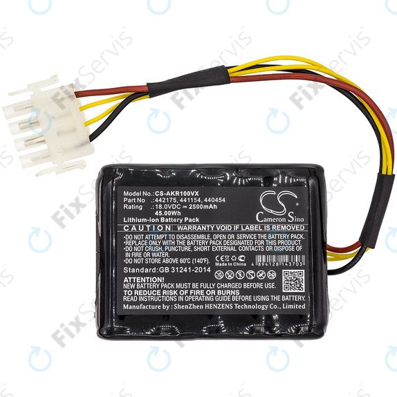 Batéria pre Al-Ko Robolinho 100, Al-Ko Robolinho 110, 2500mAh, Li-Ion, 18V, 440454, HQ