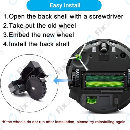 iRobot Roomba e-series, i-series, j-series - Koleso s Motorom (Ľavé)