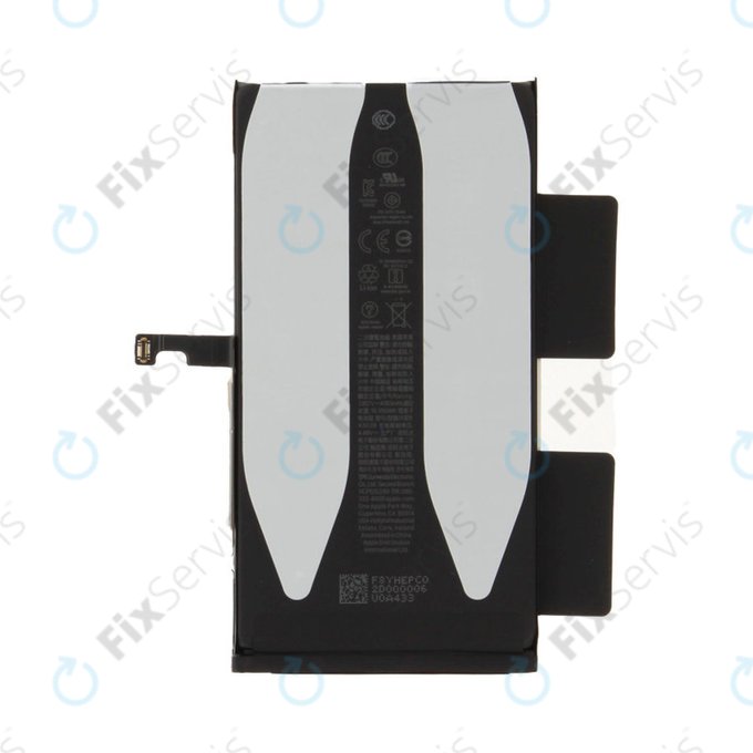 Stredný Rám s Batériou pre iPhone 15 Plus | Black | ZD076-00674 | Genuine Apple