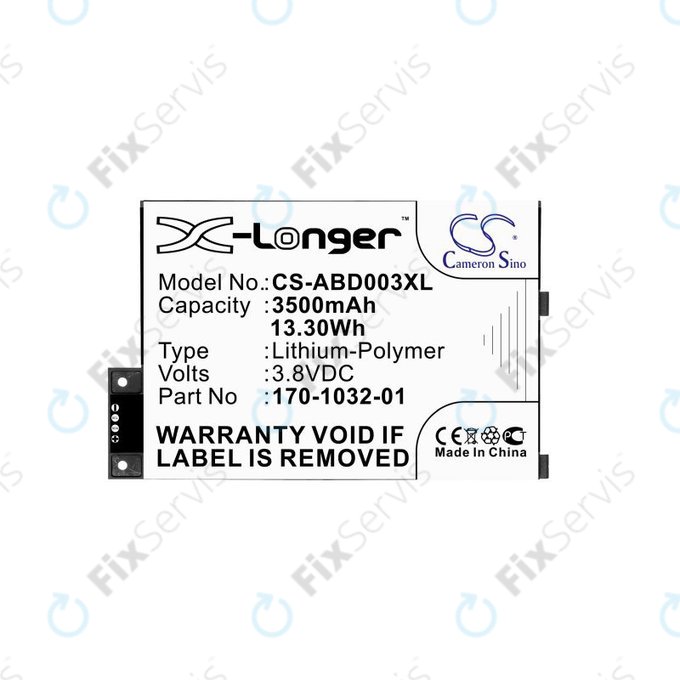 Amazon Kindle 3, 3 Wi-fi, 3G, Graphite - Batéria 170-1032-01, S11GTSF01A 3500mAh HQ