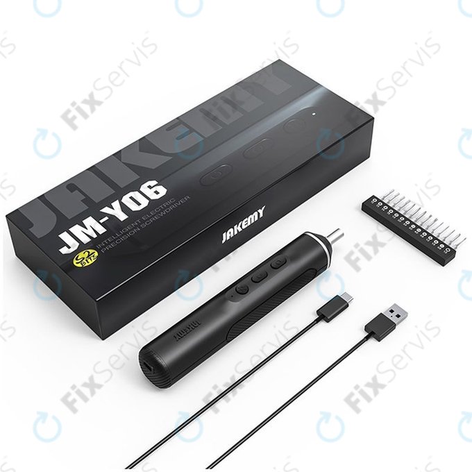 Jakemy JM-Y06 - Inteligentný Precízny Elektrický Skrutkovač 16v1