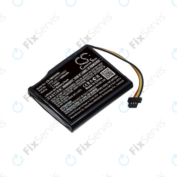 Batéria pre TomTom Start 52, 1000mAh, Li-Ion, 3.7V, VF6F, HQ