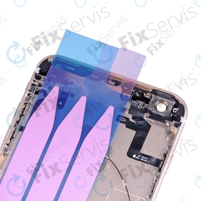 Apple iPhone 6S Plus - Zadný Housing s Malými Dielmi (Gold)