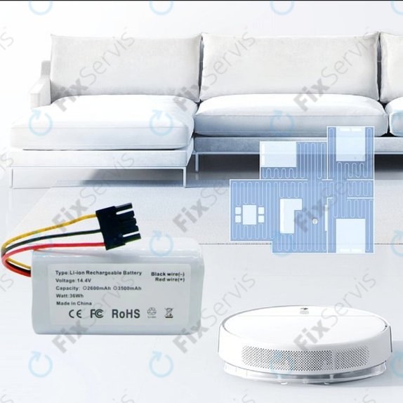 Xioami Mi Robot Vacuum Mop 2 Lite, E10 - Batéria N011-4S1P Li-Ion 14.4V 2600mAh