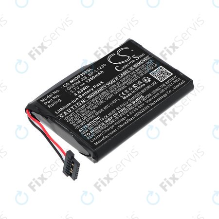 Batéria pre Mitac Mio P350, P550, 1250mAh, Li-Ion, 3.7V, BL-LP1230, HQ