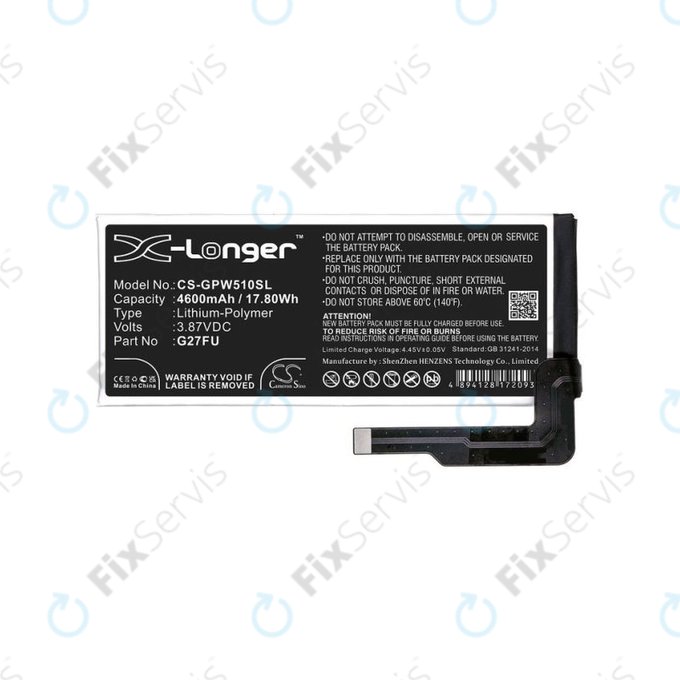 Google Pixel 5A - Batéria G27FU 4600mAh HQ