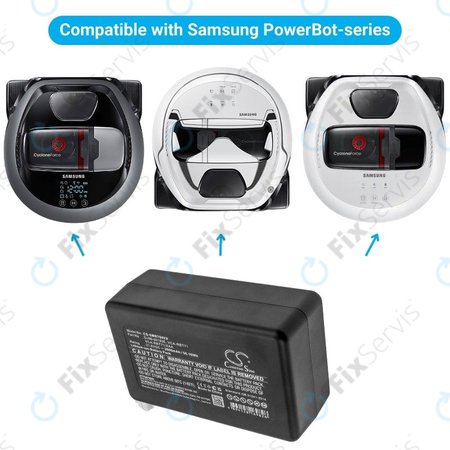 Samsung PowerBot-series - Batéria DJ96-00193E, VCA-RBT71 Li-Ion 21.6V 2600mAh HQ